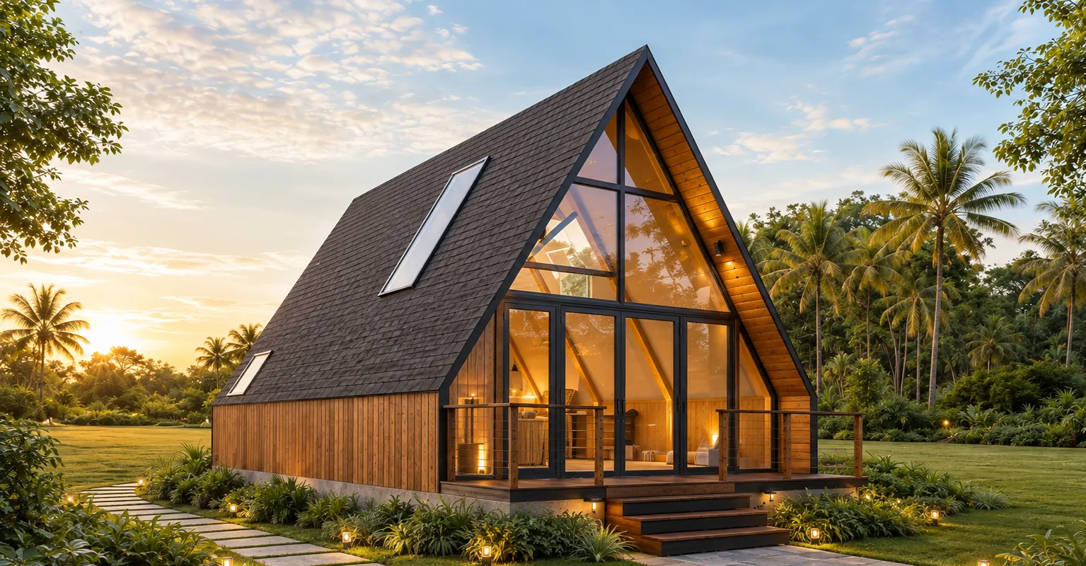 Cabana A prefab pod home — luxury cottage by WIKHOMES