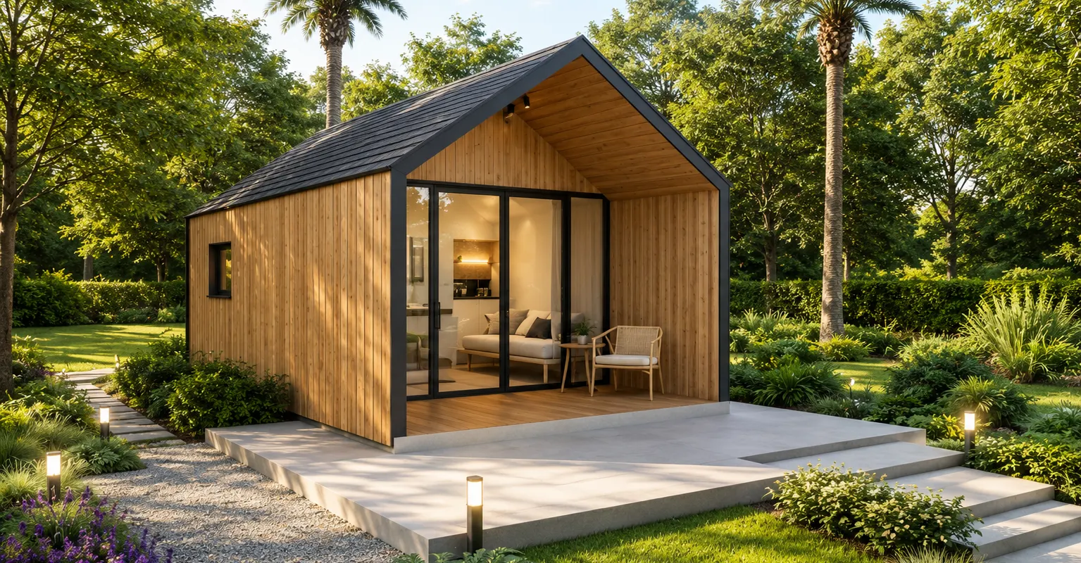 Glamping Pod A prefab pod home for Indian resorts