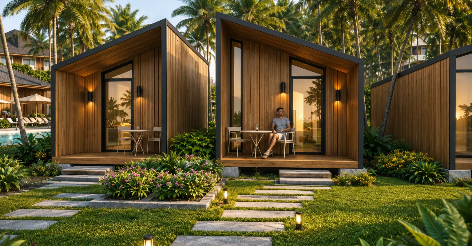 Glamping Pod E prefab pod home — glamping pod by WIKHOMES