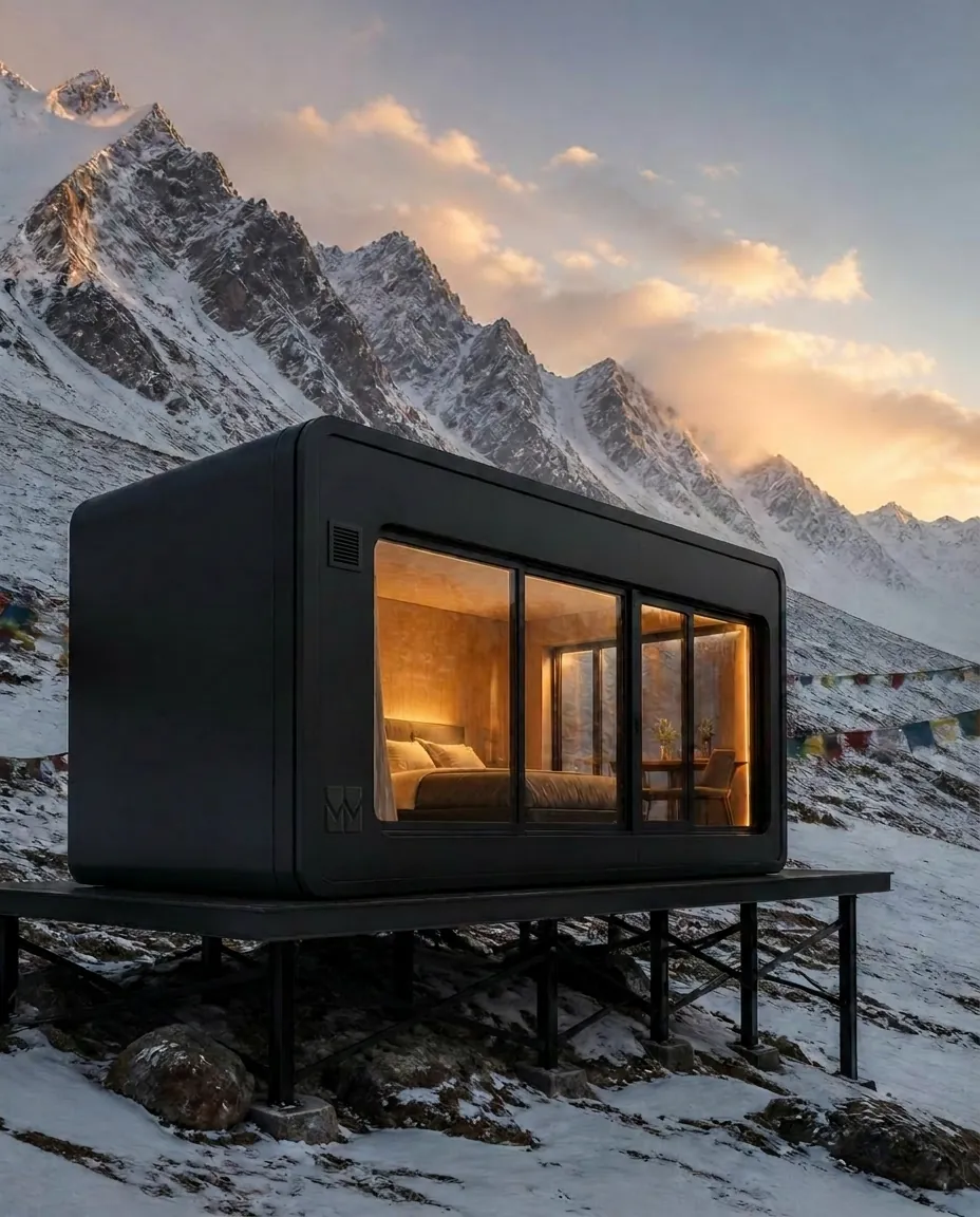 WIKHOMES ZENITH — The Peak — pod home in India